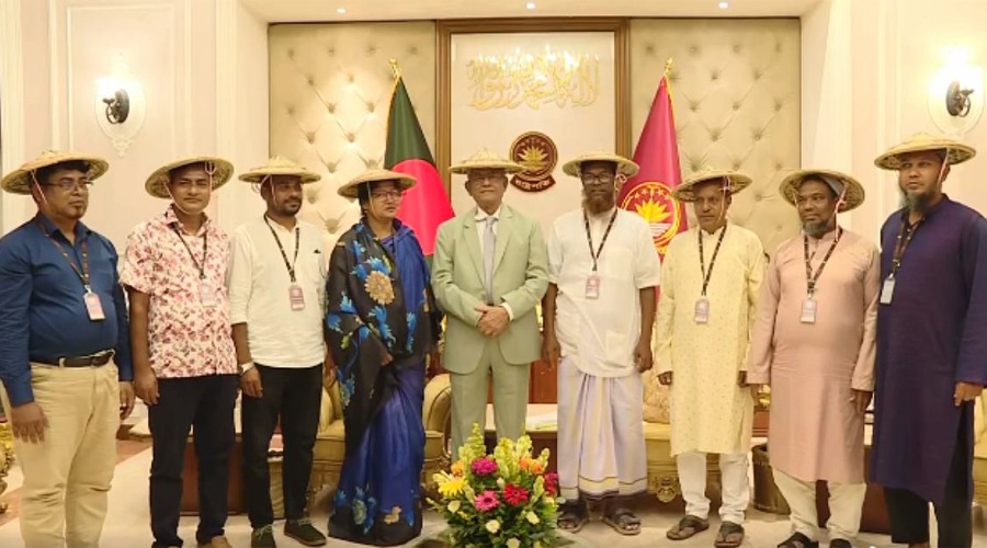 কৃষকরা দেশের প্রকৃত ও শ্রেষ্ঠ মানুষ: রাষ্ট্রপতি
