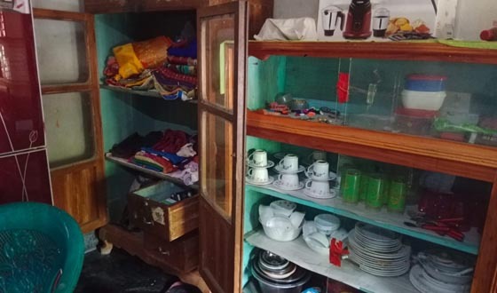কালীগঞ্জে কৃষকের বাড়িতে দুঃসাহসিক চুরি