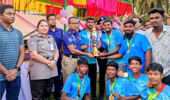 চাঁদপুরে কমিউনিটি পুলিশ কাবাডি চ্যাম্পিয়নশিপ