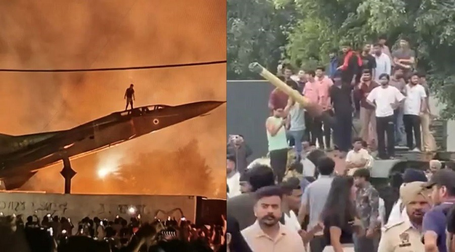 ভয়াবহ বিক্ষোভ ছড়িয়ে পড়েছে ভারতের পাঞ্জাব প্রদেশে