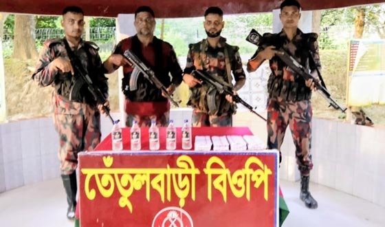 দৌলতপুর সীমান্তে ভারতীয় মাদকদ্রব্য উদ্ধার