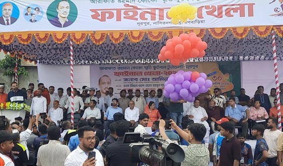 আরাফাত রহমান কোকো স্মৃতি ফুটবল টুর্নামেন্টের ফাইনাল খেলা